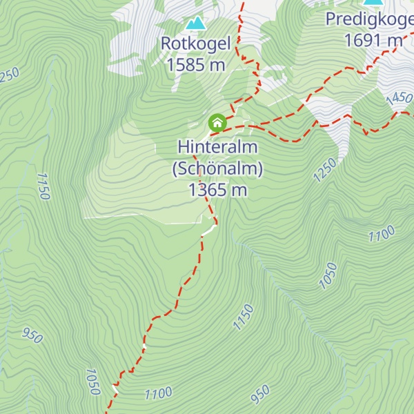 Map of Wurzerhütte