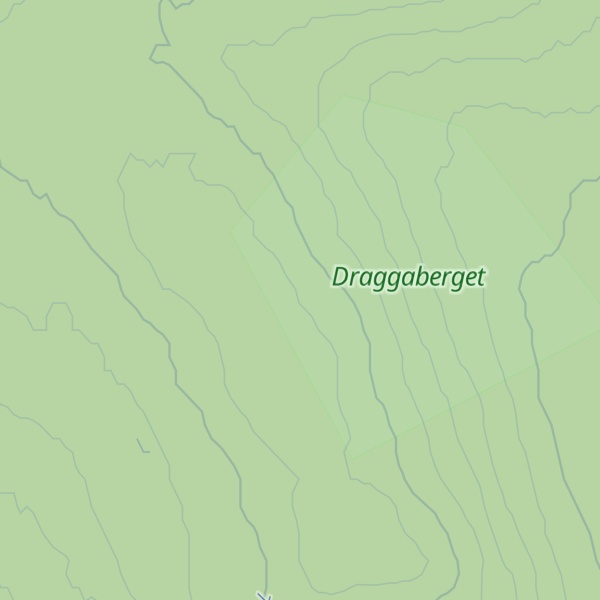Map of Draggberget