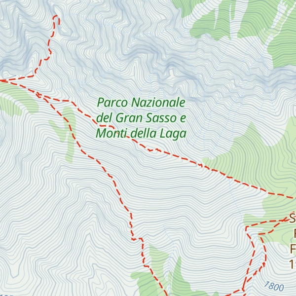 Map of Monte Tremoggia