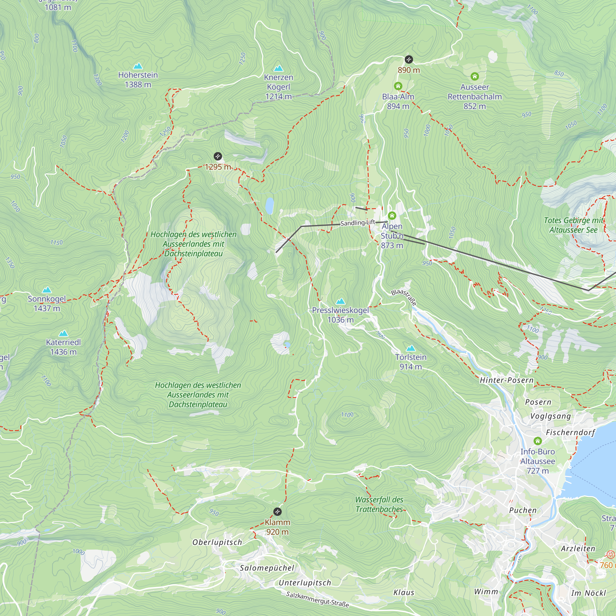 Breunerberg map