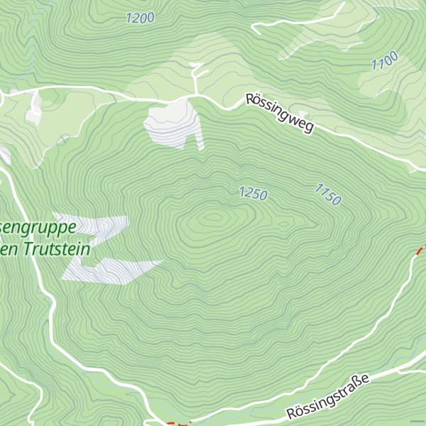 Map of Rössingkogel