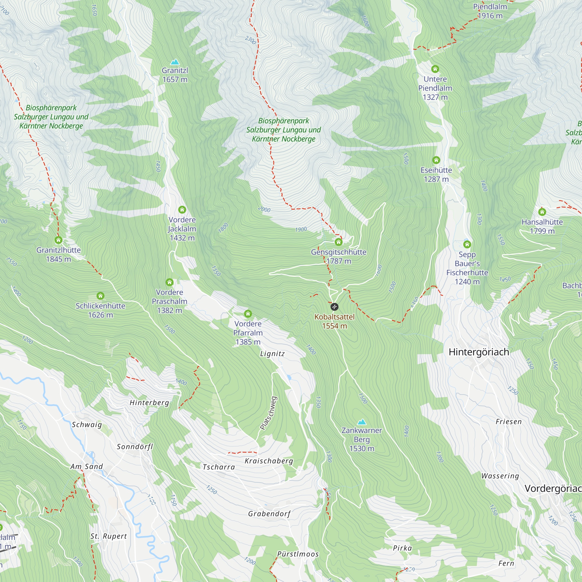 Wielandhütte map