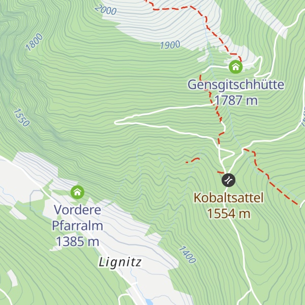 Map of Wielandhütte