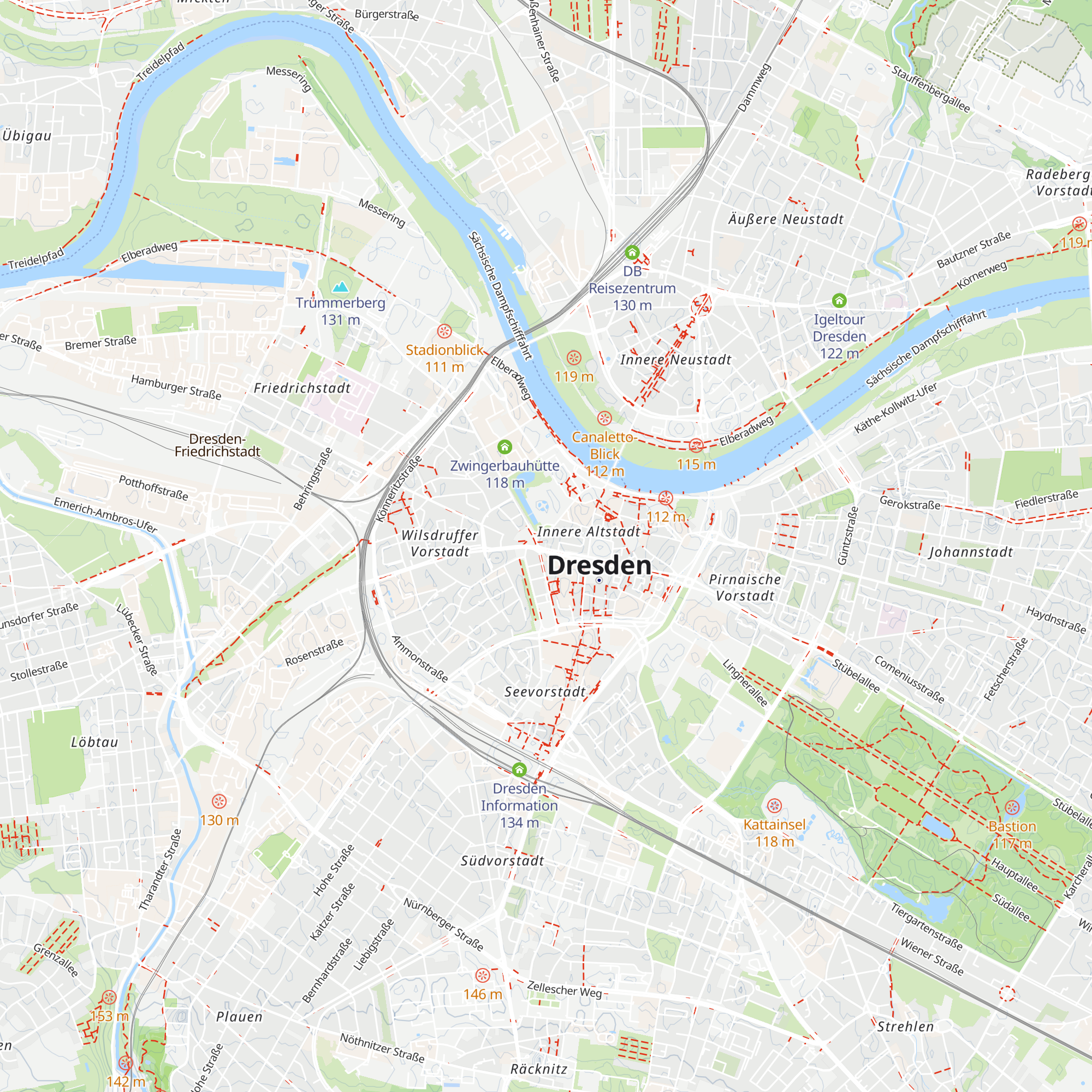 DVB Kundenzentrum map