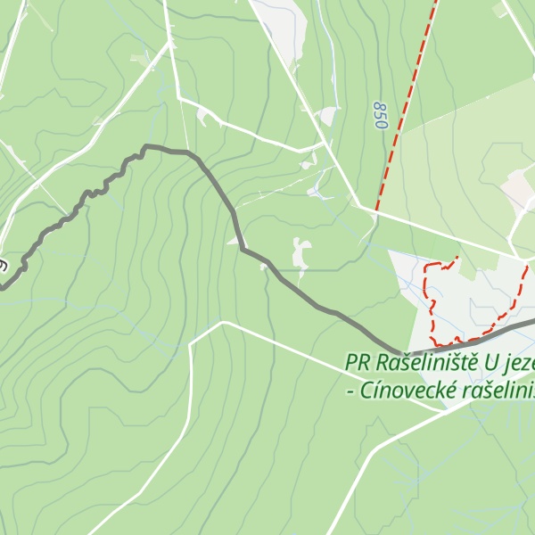 Map of Borůvčí
