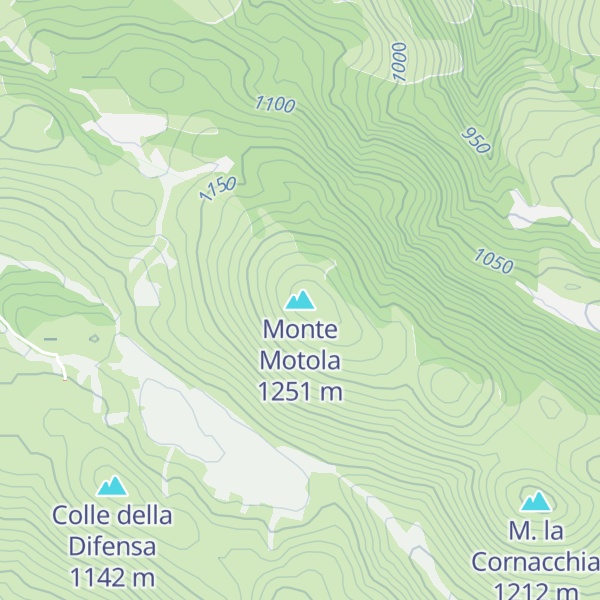 Map of Monte Motola