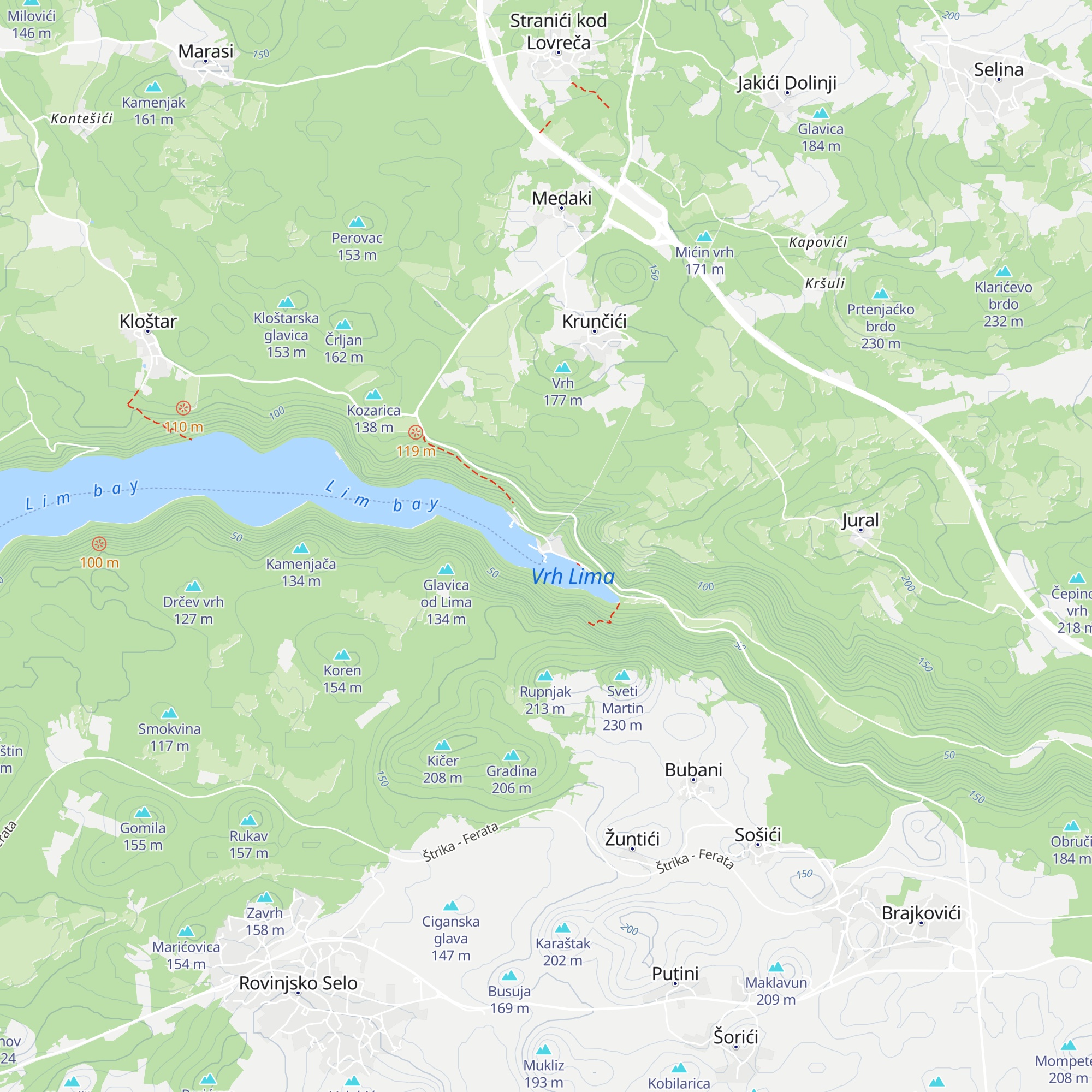 Restaurant Fjord map