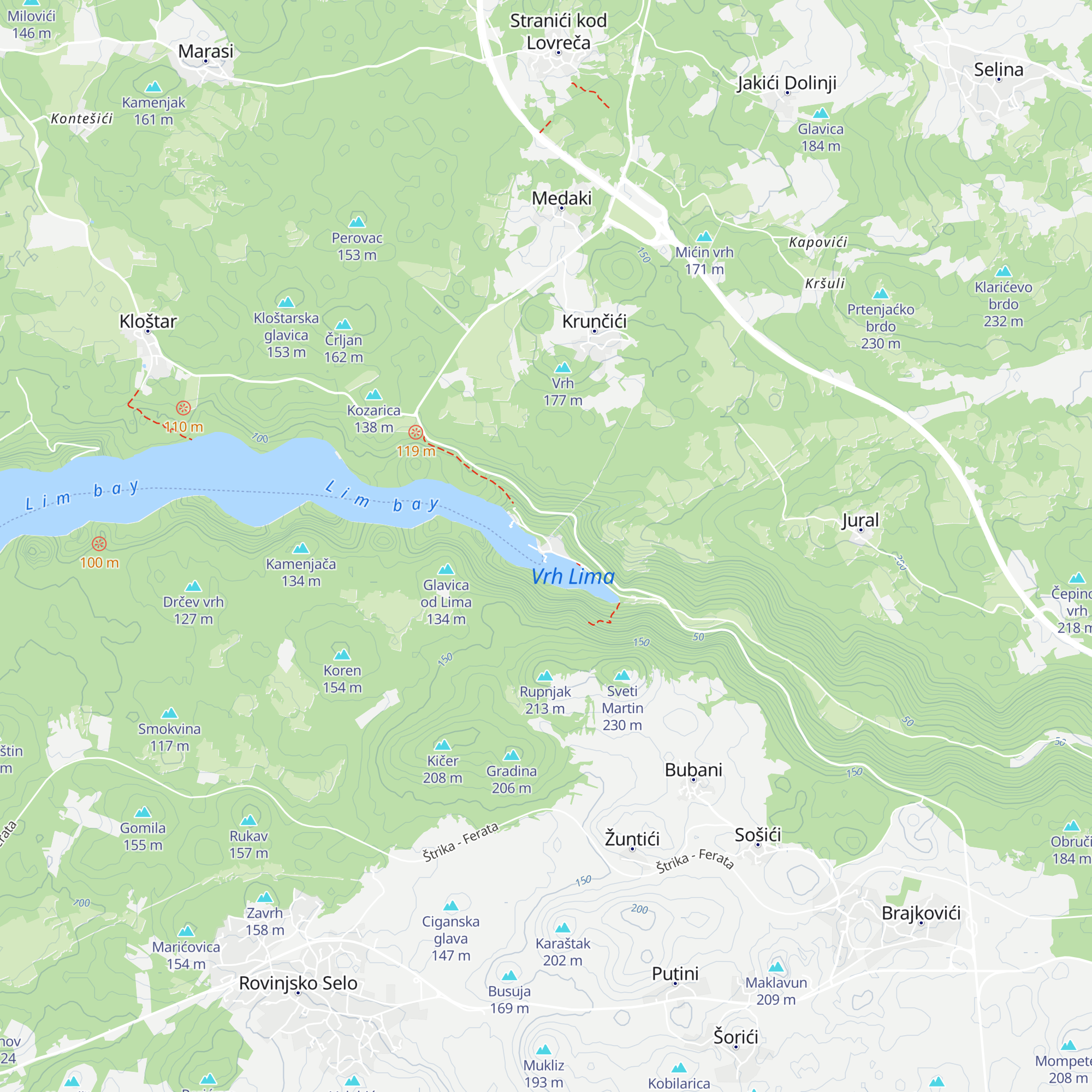 Restaurant Fjord map