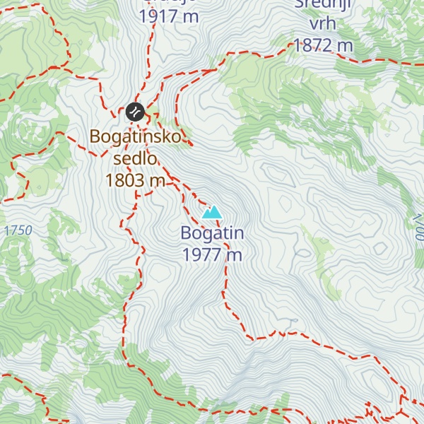Map of Bogatin