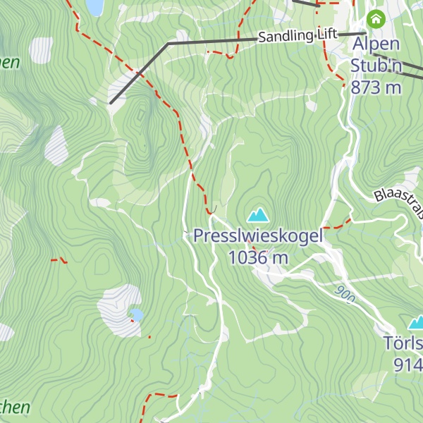 Map of Stollen Kriechbaumberg