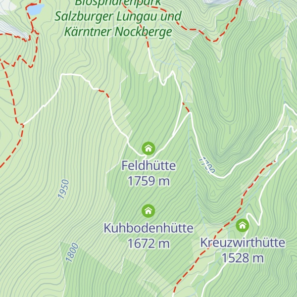 Map of Feldhütte