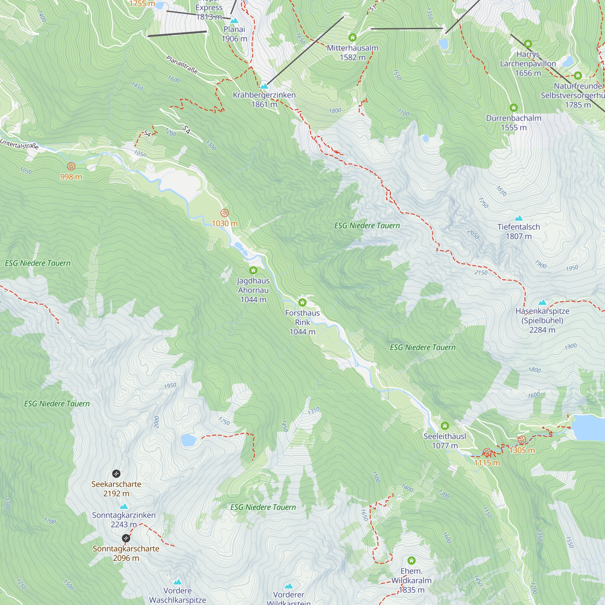 Forsthaus Rink map