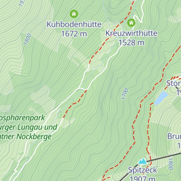 Map of Petodnighütte