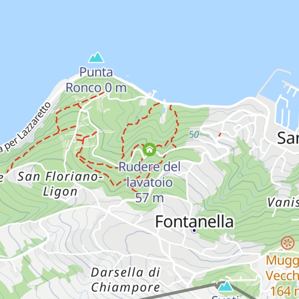 Map of Rudere del lavatoio