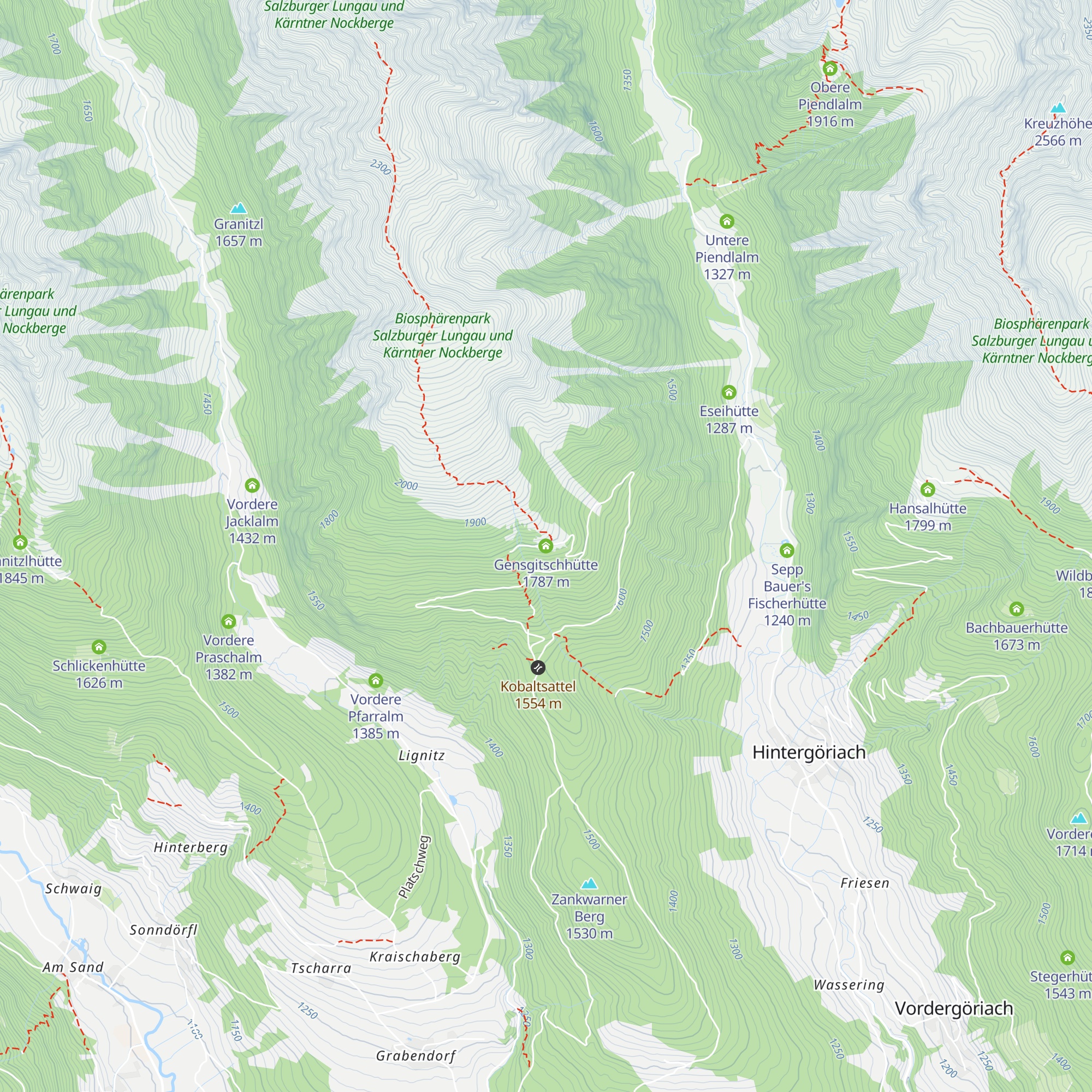 Gensgitschhütte map