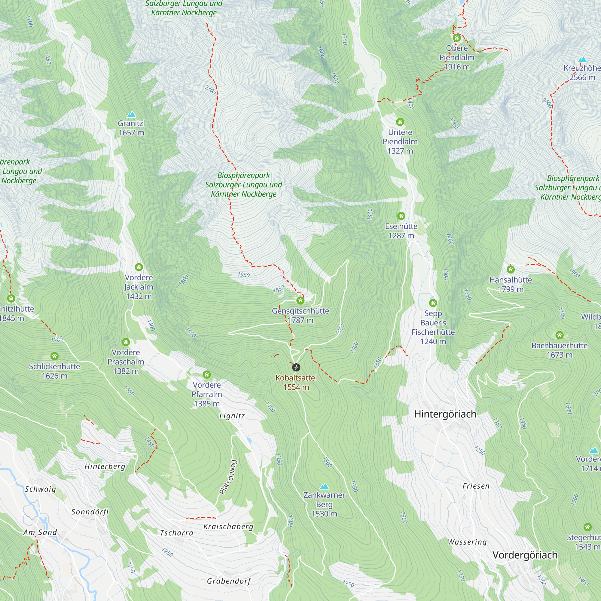 Gensgitschhütte map