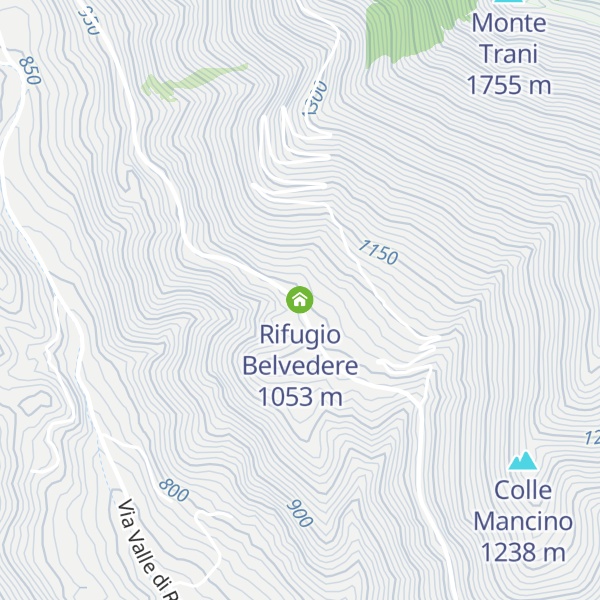 Map of Rifugio Belvedere