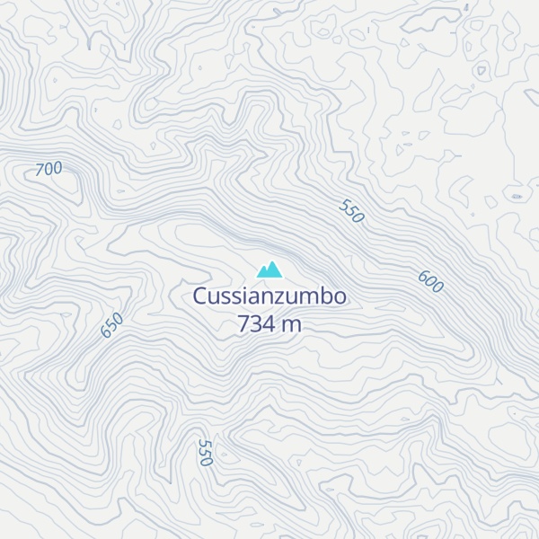 Map of Cussianzumbo
