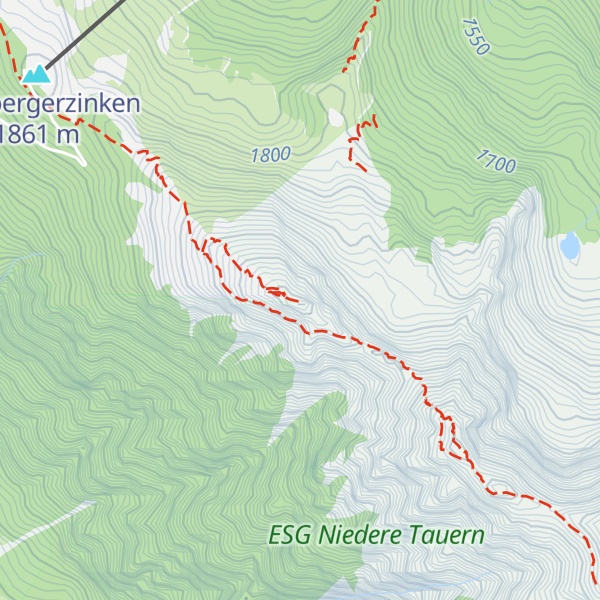 Map of Krahbergzinken