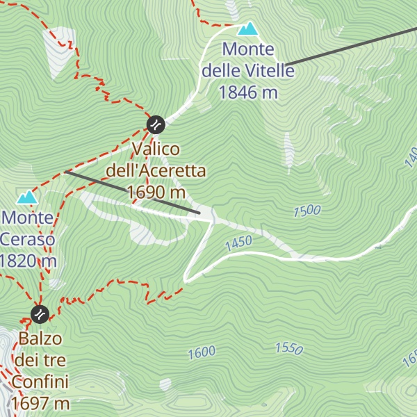 Map of Rifugio