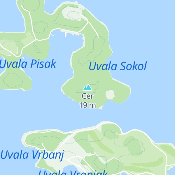 Map of Cer