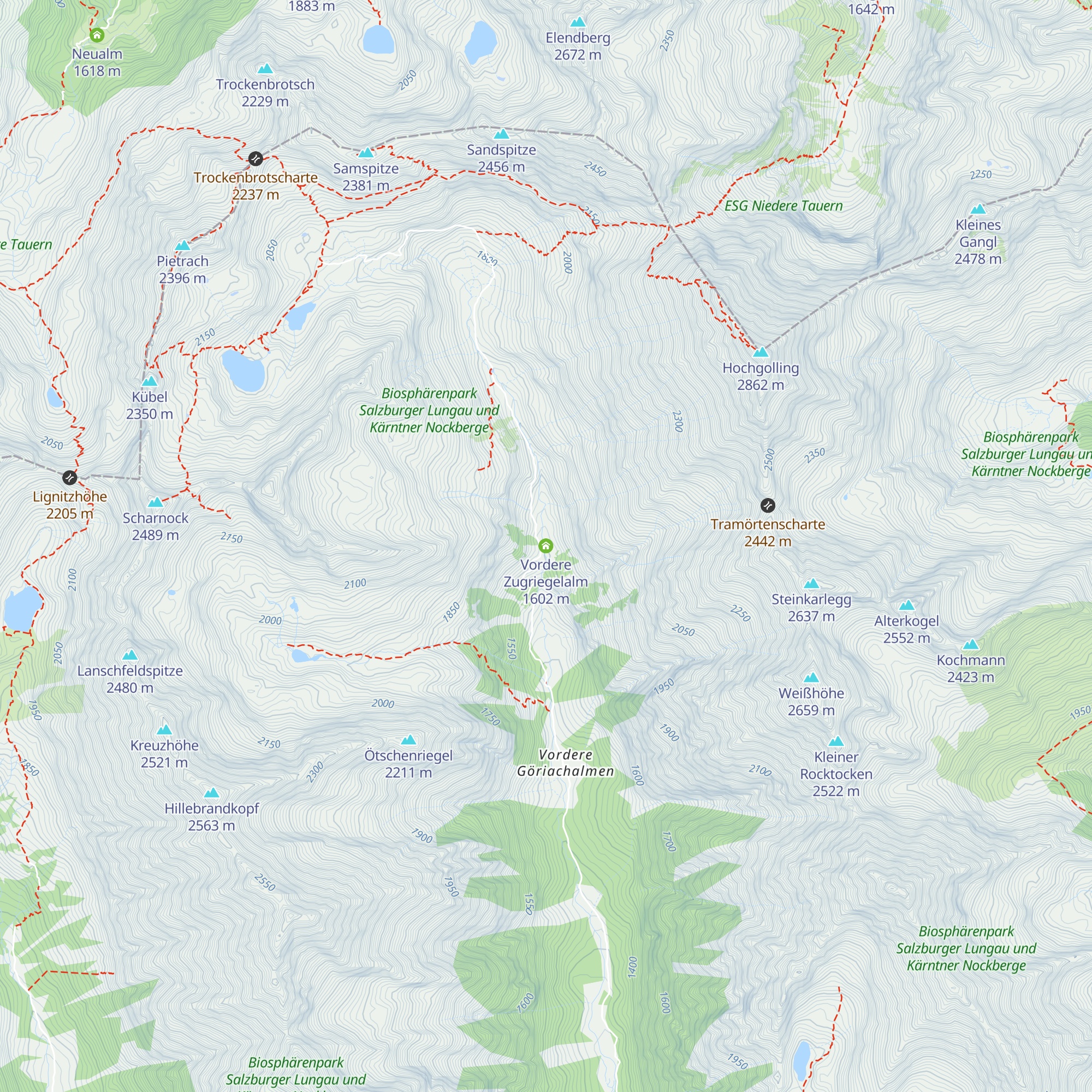 Vordere Zugriegelalm map