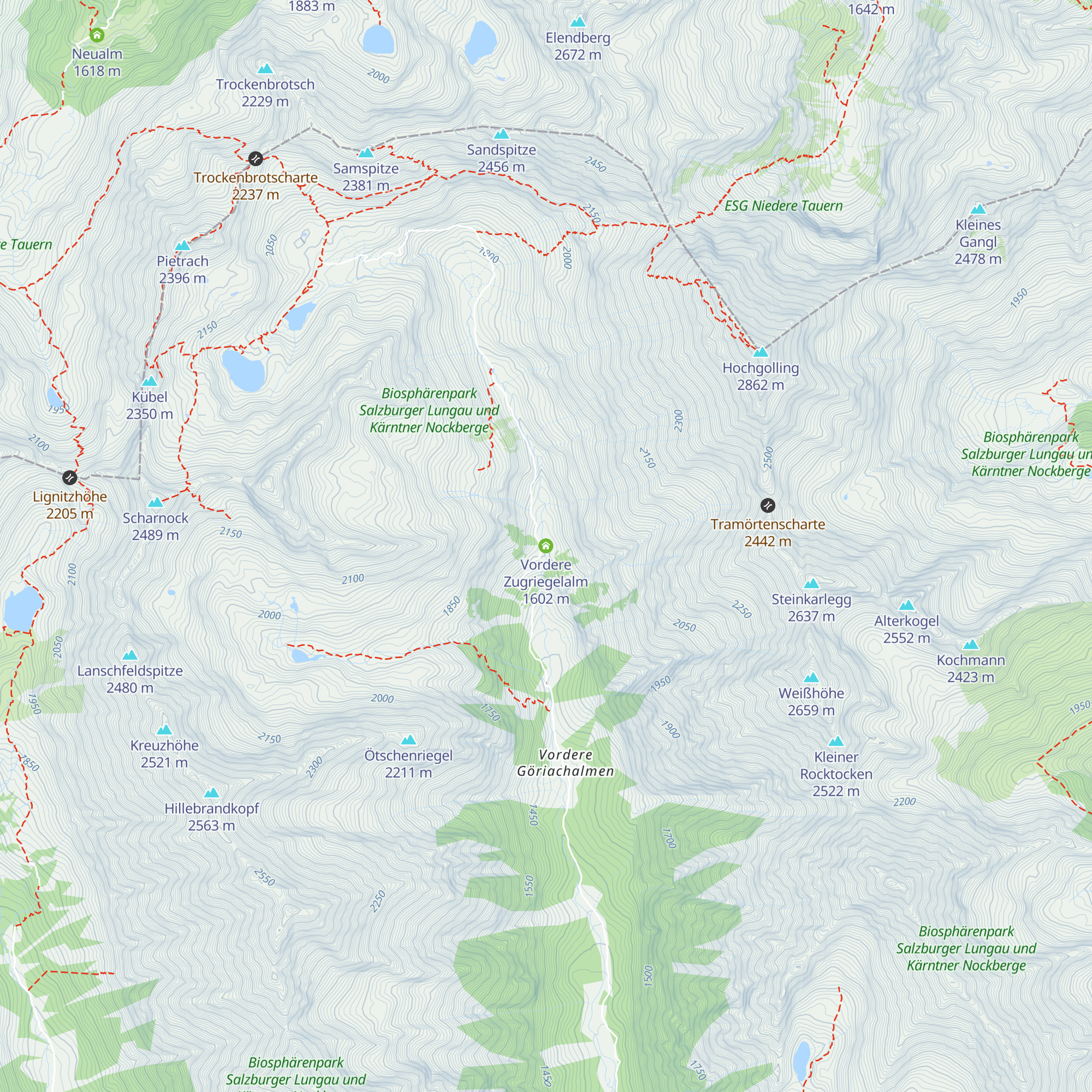 Vordere Zugriegelalm map