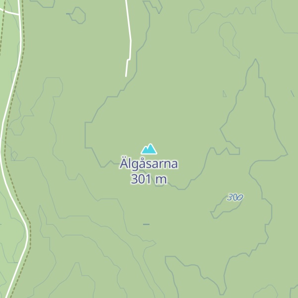 Map of Älgåsarna