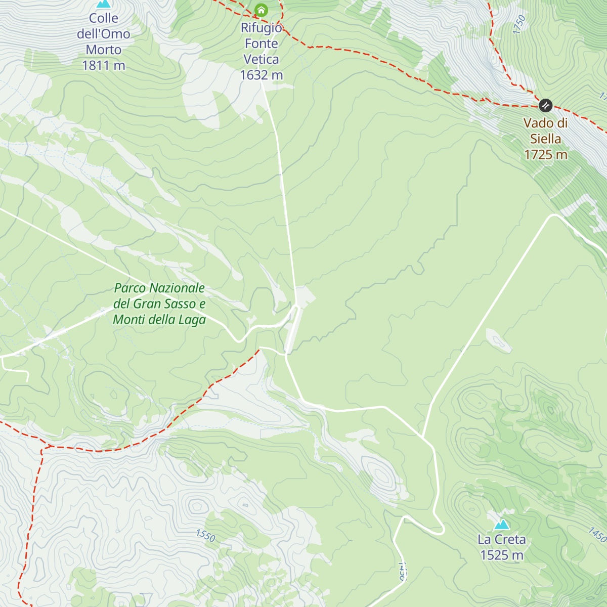 Ristoro Mucciante map