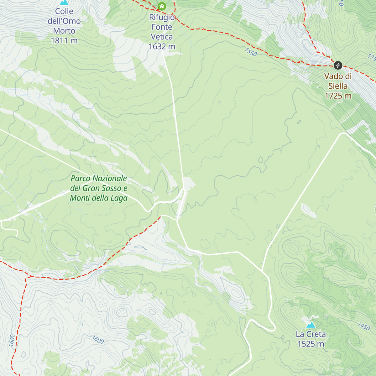 Ristoro Mucciante map