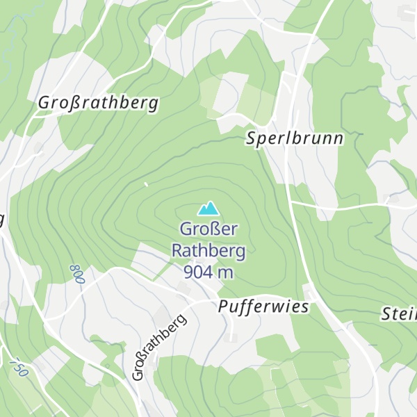 Map of Großer Rathberg