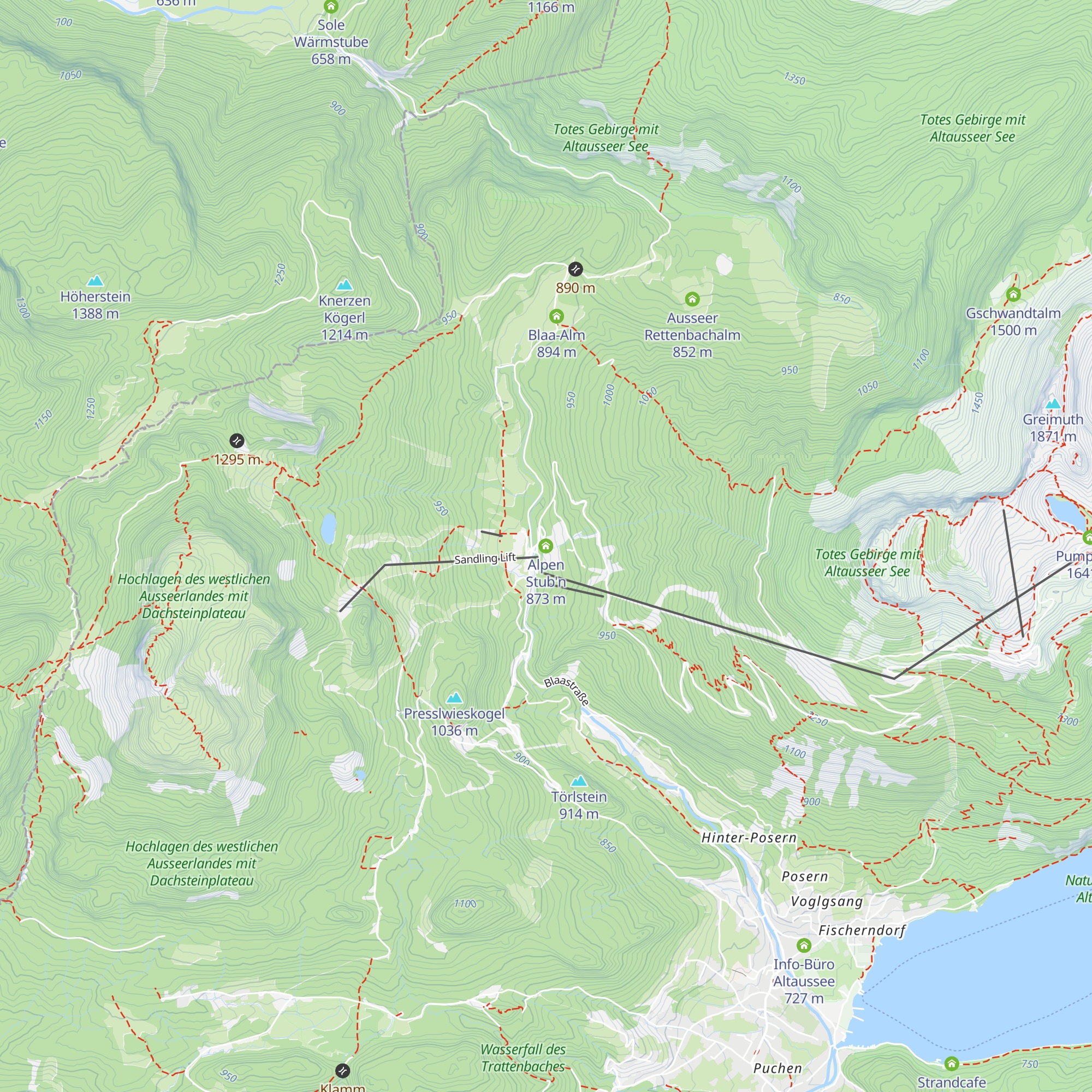 Alpen Stub'n map