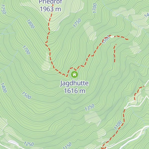 Map of Jagdhütte