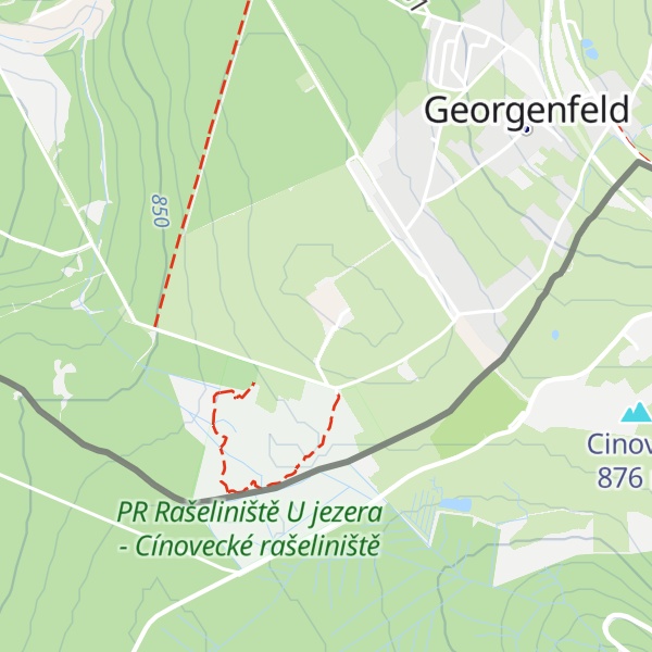 Map of Kleiner Lugstein
