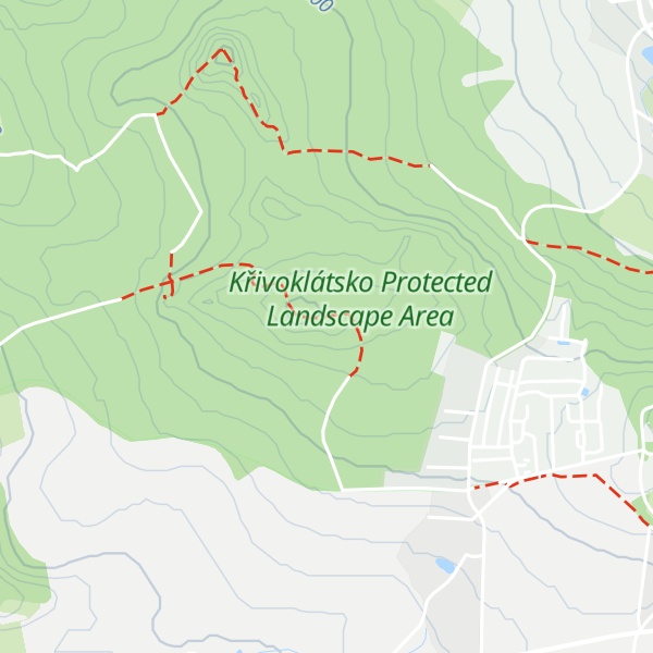 Map of Čertova skála