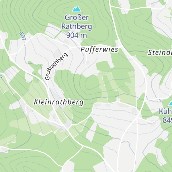 Map of Kleiner Rathberg