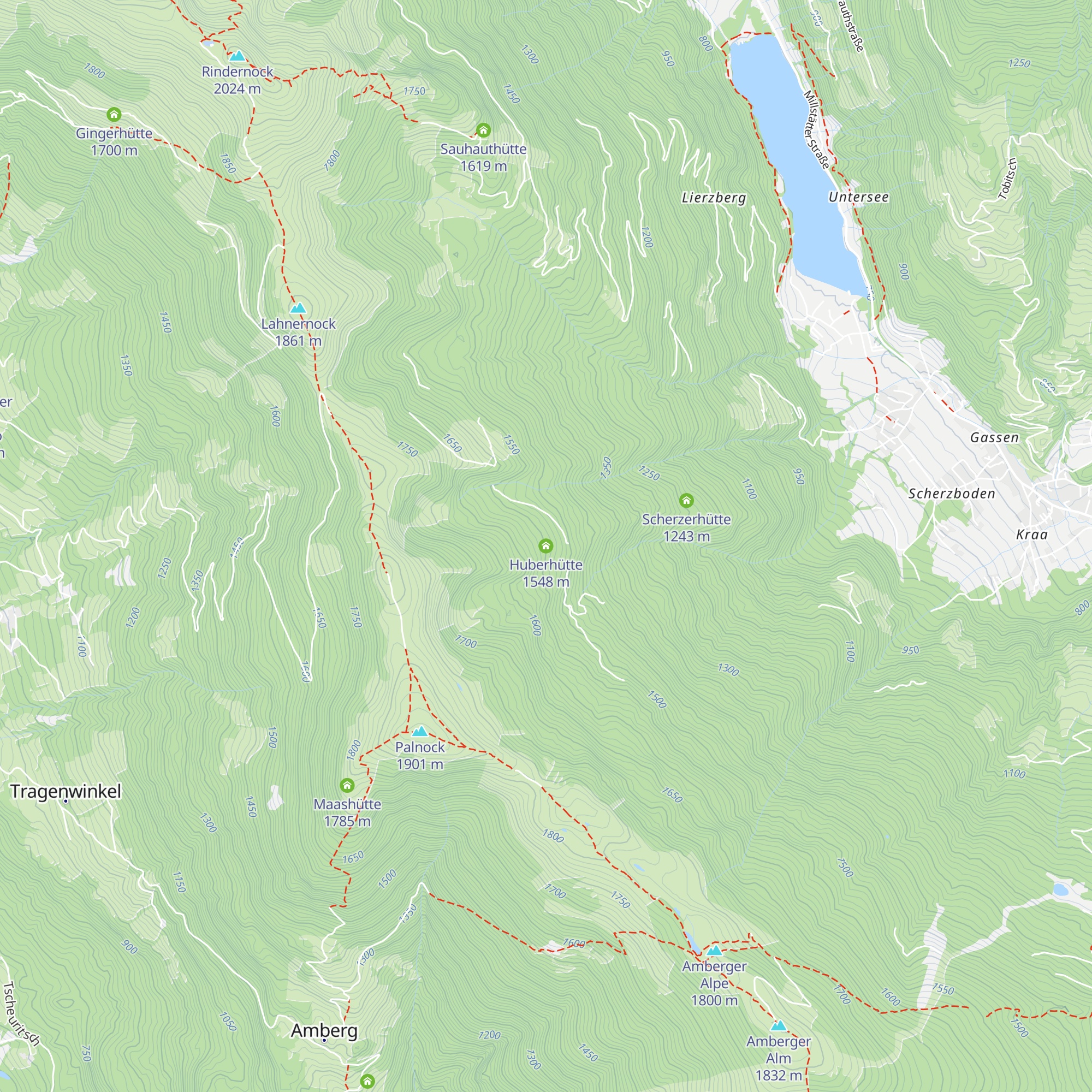 Huberhütte map