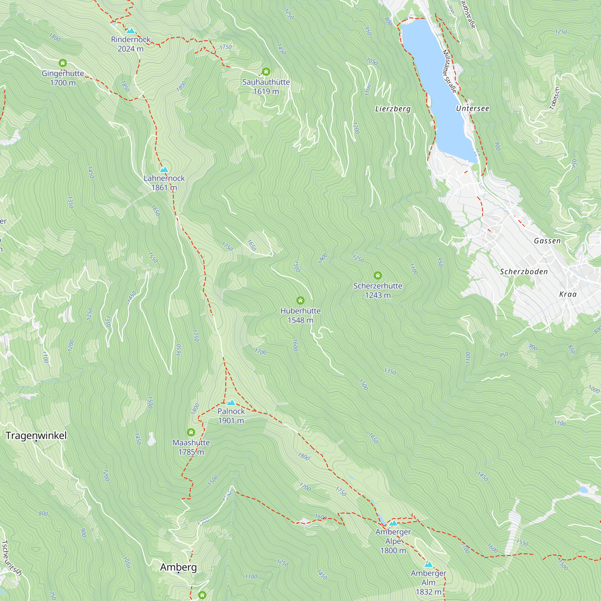 Huberhütte map