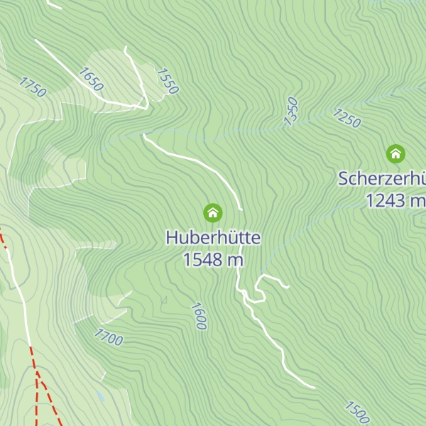 Map of Huberhütte