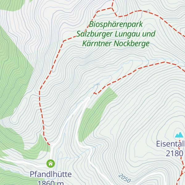 Map of Zechneralm