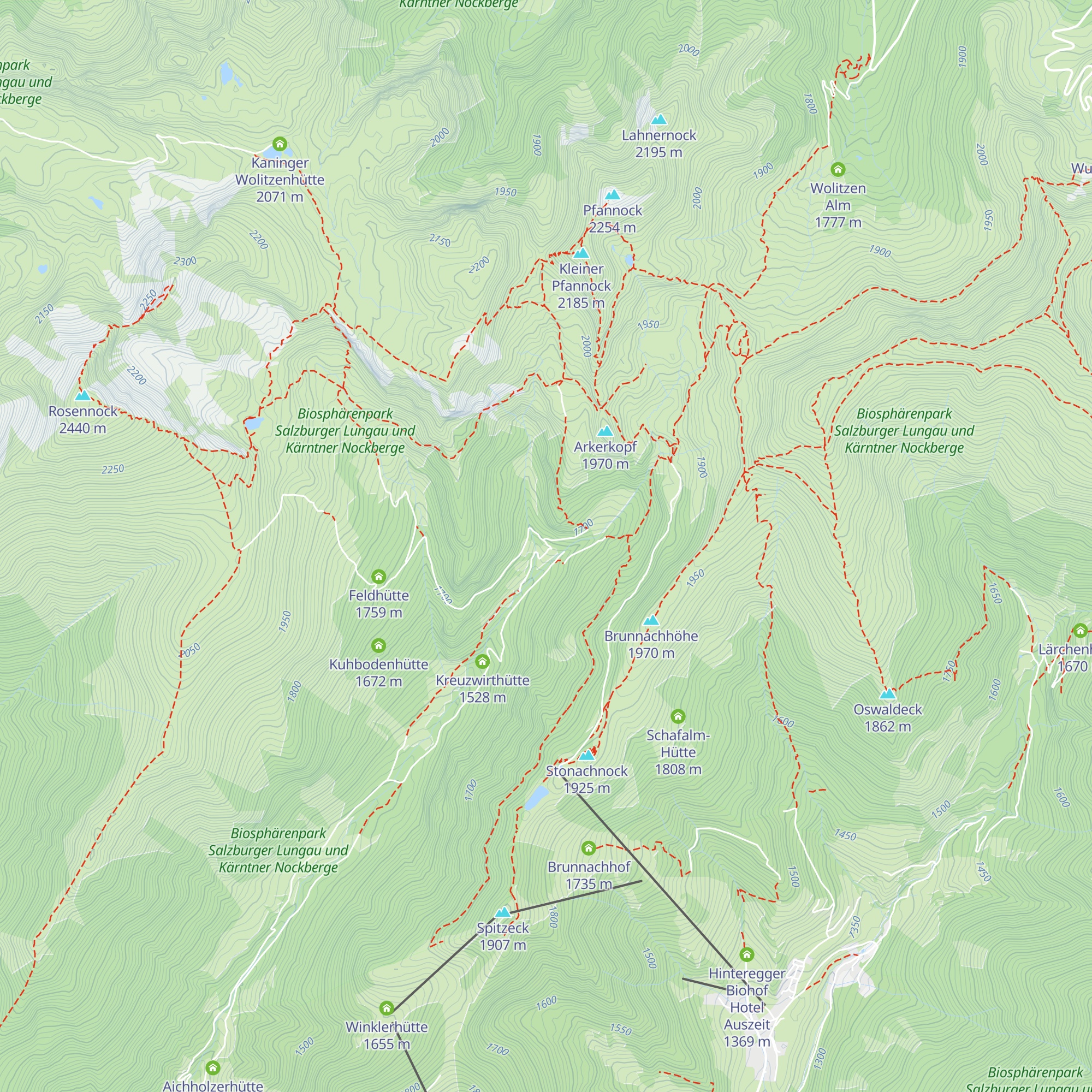 Erlacherhaus map