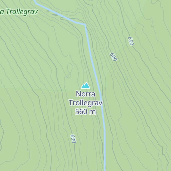 Map of Norra Trollegrav
