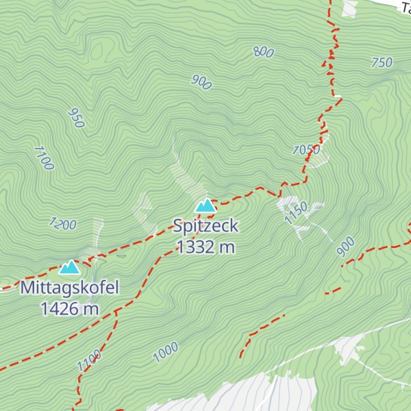 Map of Spitzeck