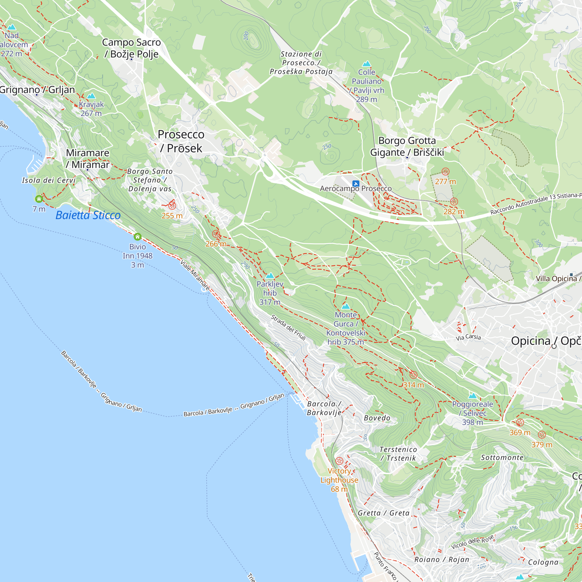 Bar Ristorante Casa del Pellegrino map