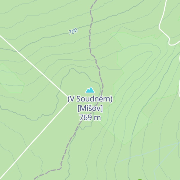 Map of (V Soudném) [Míšov]