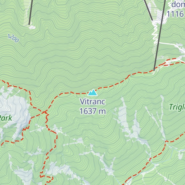 Map of Vitranc
