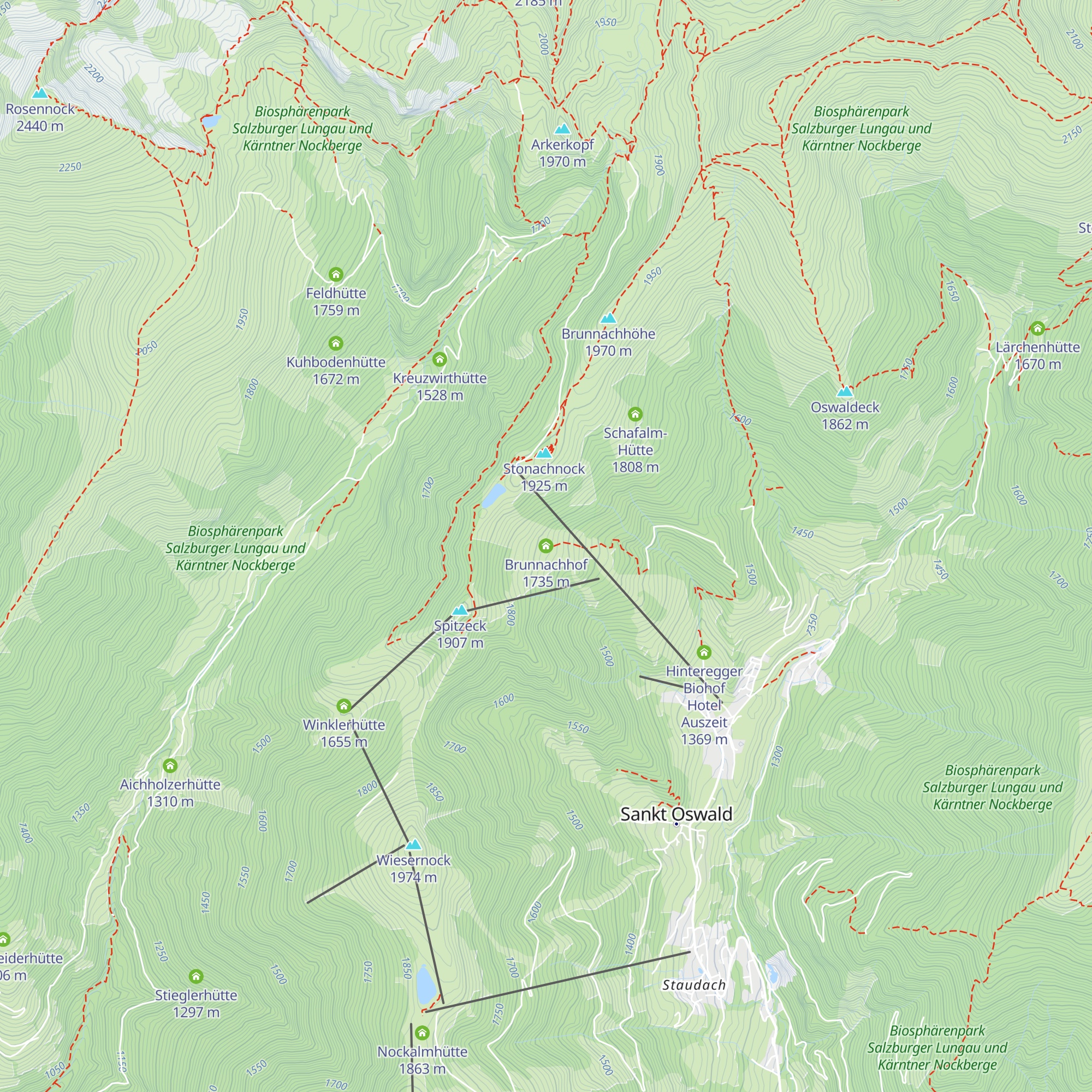 Brunnachhof map