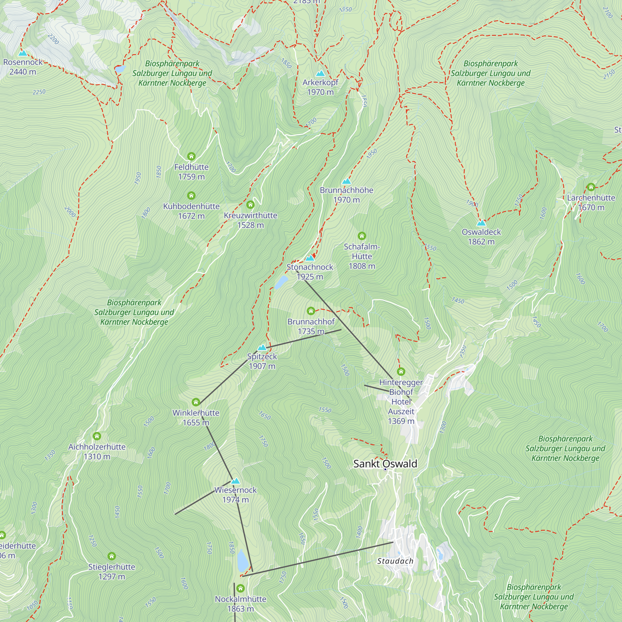 Brunnachhof map
