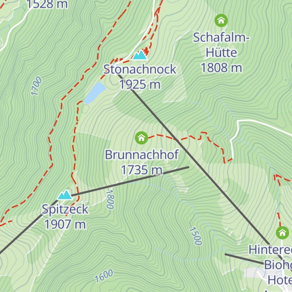 Map of Schneeanlage Brunach