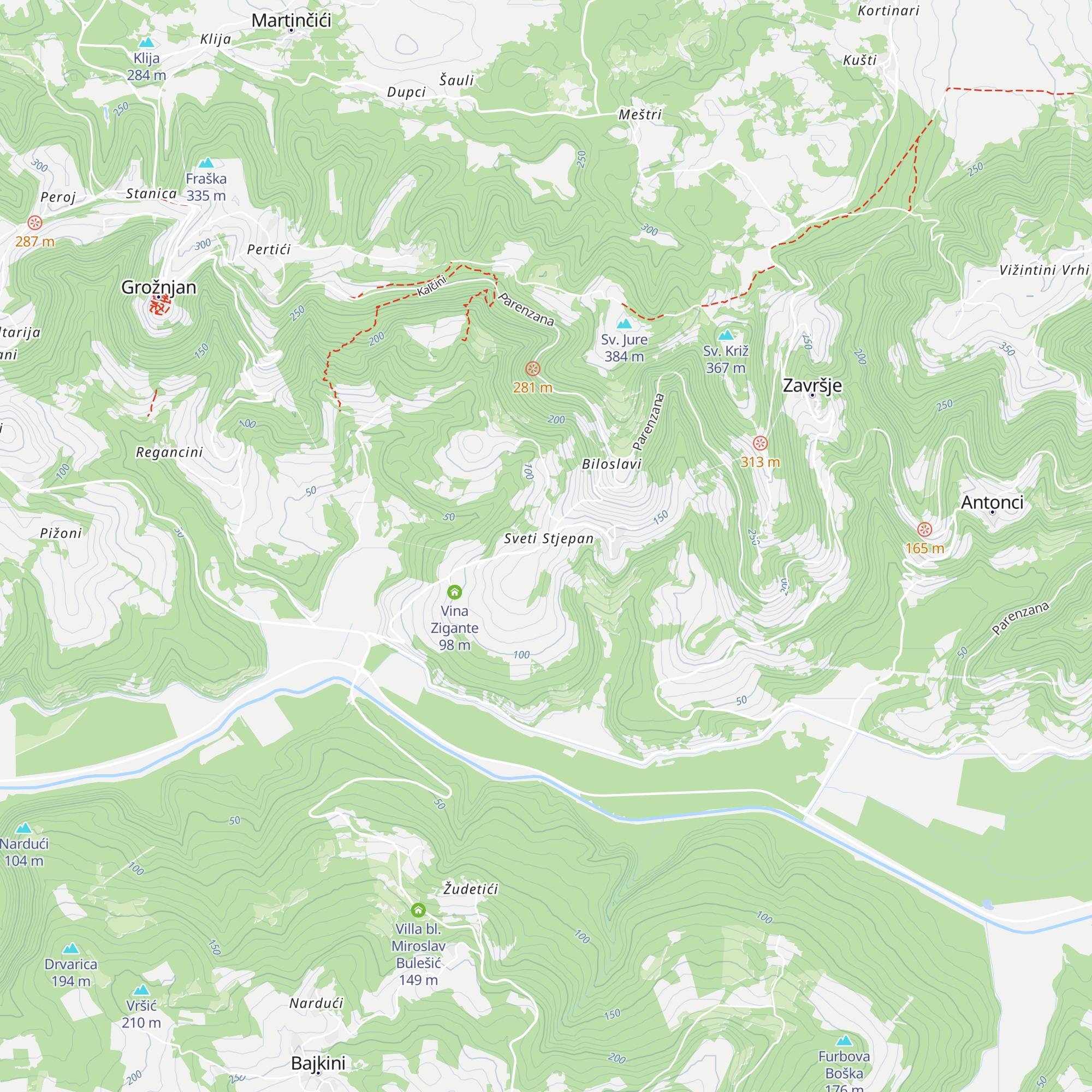 Agroturizam Dešković map